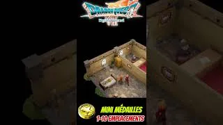 Miniature : dragon quest VII Reimagined où trouver les mini médailles 🏅 (1-10) #shorts #games #gaming