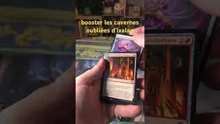 Miniature : Déballage booster magic les cavernes oubliées d’ixalan.