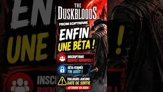 Miniature : Duskblood closed bêta inscription!! #duskbloods #nintendoswitch2 #nintendo #gaming #jeuxvidéo