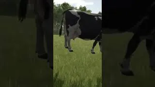 Miniature : quand une vache décide de voler #français #gaming #farmingsimulator25