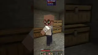 Miniature : le nerd villager #minecraft #français #gaming