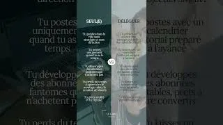 Miniature : Faire ses réseaux sociaux soi-même VS déléguer le tout à un social media manager !
