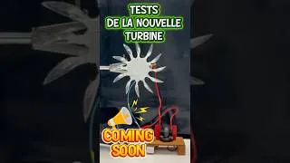 Miniature : ⚙️Nouvelle turbine-alternateur maison !