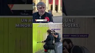Miniature : « Duplomb, non c'est non » : des militants passent à l'action devant le Sénat