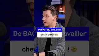 Miniature : De bac pro à HERMÈS : Lucas nous partage son parcours.