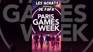 Miniature : 🎮 LES ACHATS DE FAFA À LA PGW 2025 🚨 #parisgamesweek