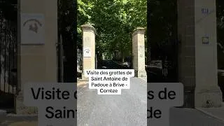 Miniature : Visite des grottes de Saint Antoine de Padoue à Brive - Corrèze