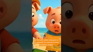 Miniature : Les trois petits cochons partent à l'aventure! #histoire #histoireracontée #aventure #pirates #loup