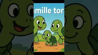 Miniature : La famille tortue #comptines #chansonspourenfants #comptinesenfrançais