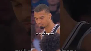 Miniature : Wemby en sauveur pour les Spurs 😤 #wembanyama #knicks #spurs #nbayoutube #basketball