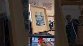 Miniature : ⚓️Un petit tour à la Boutique Joyeux Chichois à Sète avec mes aquarelles maritimes..⚓️