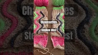 Miniature : Stephen West. Une nouvelle paire de chaussettes très originales.
