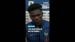Miniature : France-Angleterre : « On avait honte en tant qu'équipe »