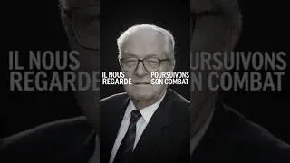 Miniature : Jean-Marie Le Pen nous regarde