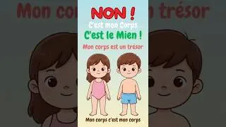 Miniature : 🎵 Mon corps est un trésor ! (Chanson consentement enfant) #shorts