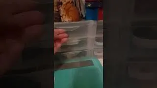 Miniature : j'ai réorganiser mon rangement d'encres pour tampons et fonds et découpes de chez Bricorama et plus