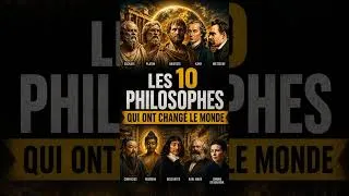 Miniature : les 10 philosophes qui ont changé le monde #viralvideo #motivation #philosophy