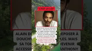 Miniature : Anthony Delon annonce l’avenir de la tombe de son père à Douchy