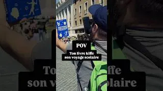 Miniature : POV : ton livre kiffe son voyage scolaire