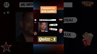 Miniature : 🎬 VRAI ou FAUX : Tu Connais VRAIMENT Will Smith ? (Seulement 5% Réussissent le Sans-Faute !) #quiz