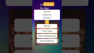 Miniature : Quizz - Le monde du théâtre