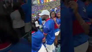 Miniature : Haiti - Bresil. Les haïtiens présents