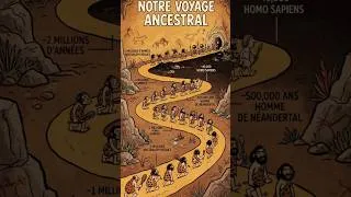 Miniature : La Vidéo complète se trouve sur ma chaîne  #anthropologie #evolutionhumaine #documentaire