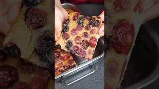 Miniature : Un clafoutis sans œufs ni lait… et c'est le meilleur que j'ai mangé de ma vie !! 👀
