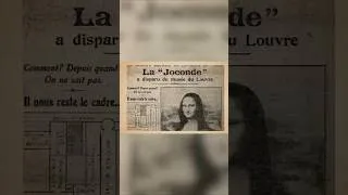 Miniature : Le vol de la Joconde du Louvre