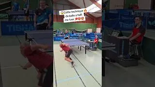 Miniature : 😱Cette technique 🔥de balle a failli me tuer 🥵 #tabletennis #pingpong #乒乓球 #sports #tischtennis