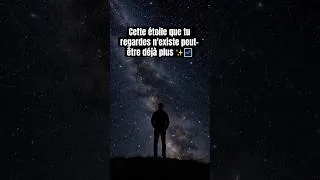 Miniature : Cette étoile que tu regardes n'existe peut-être déjà plus ✨🌌 #astronomie #science #etoile #shorts