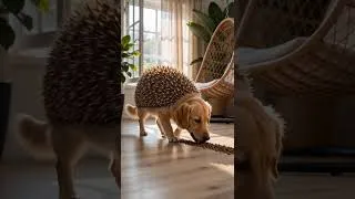 Miniature : Hérigolden aime bien les croquettes 🐶🦔💚