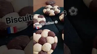 Miniature : biscuits ballons ⚽️ coupe du monde 2026 🇨🇵 #faitmaison #recettefacile #biscuits #worldcup #football