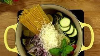 Miniature : Spaghetti aux légumes express - Les Carnets de Julie