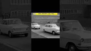 Miniature : Les prémisses de l’histoire de l’Opel Rekord À