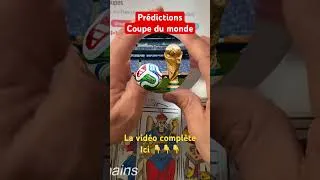 Miniature : Mes prédictions pour la coupe du monde de foot 2026 #voyance #football #worldcup
