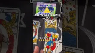 Miniature : Les mauvaises cartes du PSG : Prédiction Finale champions league PSG - Arsenal #football #voyance