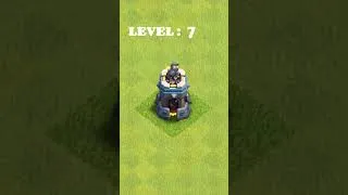 Miniature : Evolution BOMB TOWER ! LEVEL 1 to 11 ! #clashofclans #youtubeshorts #gaming #music #shorts #coc