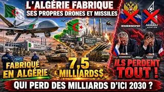 Miniature : L'Algérie fabrique ses propres drones — 7,5 milliards$ de production d'ici 2030
