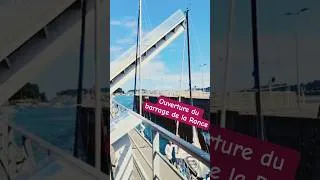 Miniature : Ouverture du barrage de la Rance #hydraulic #france