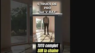 Miniature : Truc de PRO V-ray - Les tapis avec Vray FUR #sketchup #shorts #vray #vrayforsketchup
