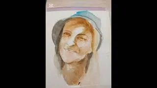 Miniature : Aquarelle Daniel Smith, papier fabriano 25 coton pressé à a froid.