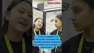 Miniature : Alysha, Heli et Eliam nous présentent leurs projets d'Expo-sciences