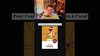 Miniature : Il faut se préparer à cette question en entretien (si tu choisis une pièce de théâtre)