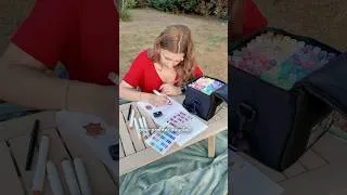 Miniature : La MEILLEURE ACTIVITÉ pour décompresser cet été☀️ #coloriage #coloring #ohuhumarkers