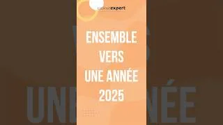 Miniature : 2025 - Carte de vœux numérique personnalisée – Modèle Mots-clés Mobile