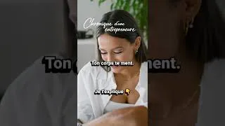 Miniature : Ton corps te ment #stresschronique #entrepreunariat #femmeentrepreneure