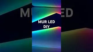 Miniature : Fabriquer un mur LED RGB moderne en OSB !! #diy #led #rgblight