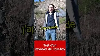 Miniature : Test d'un Revolver de Cow-Boy  #experience #1858