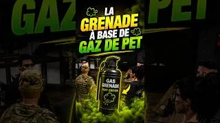 Miniature : La grenade à base de gaz de pet